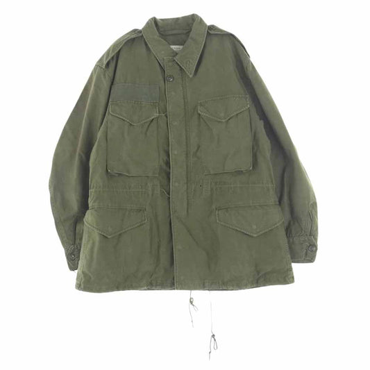アメリカ軍 50s 1958年契約品 M1951 フィールド ミリタリー ジャケット カーキ系【中古】