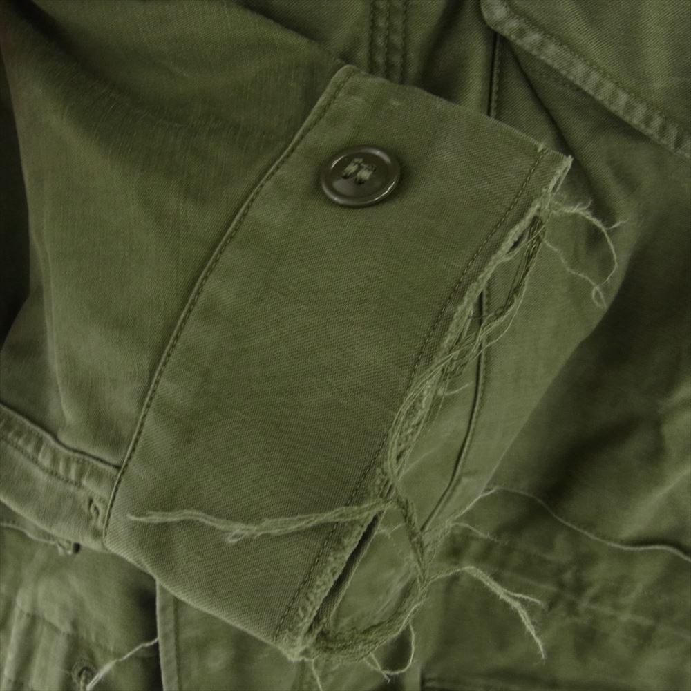 アメリカ軍 50s 1958年契約品 M1951 フィールド ミリタリー ジャケット カーキ系【中古】
