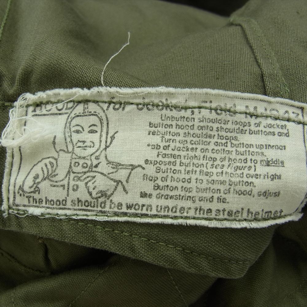 アメリカ軍 40s 1945年契約品 M1943 フィールド ミリタリー ジャケット カーキ系 36【中古】