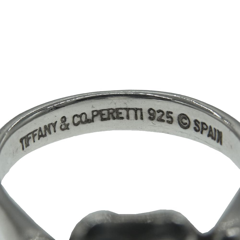 TIFFANY&Co. ティファニー エルサ ペレッティ ビーン デザイン シルバー リング SILVE925 SV シルバー系 11号【中古】
