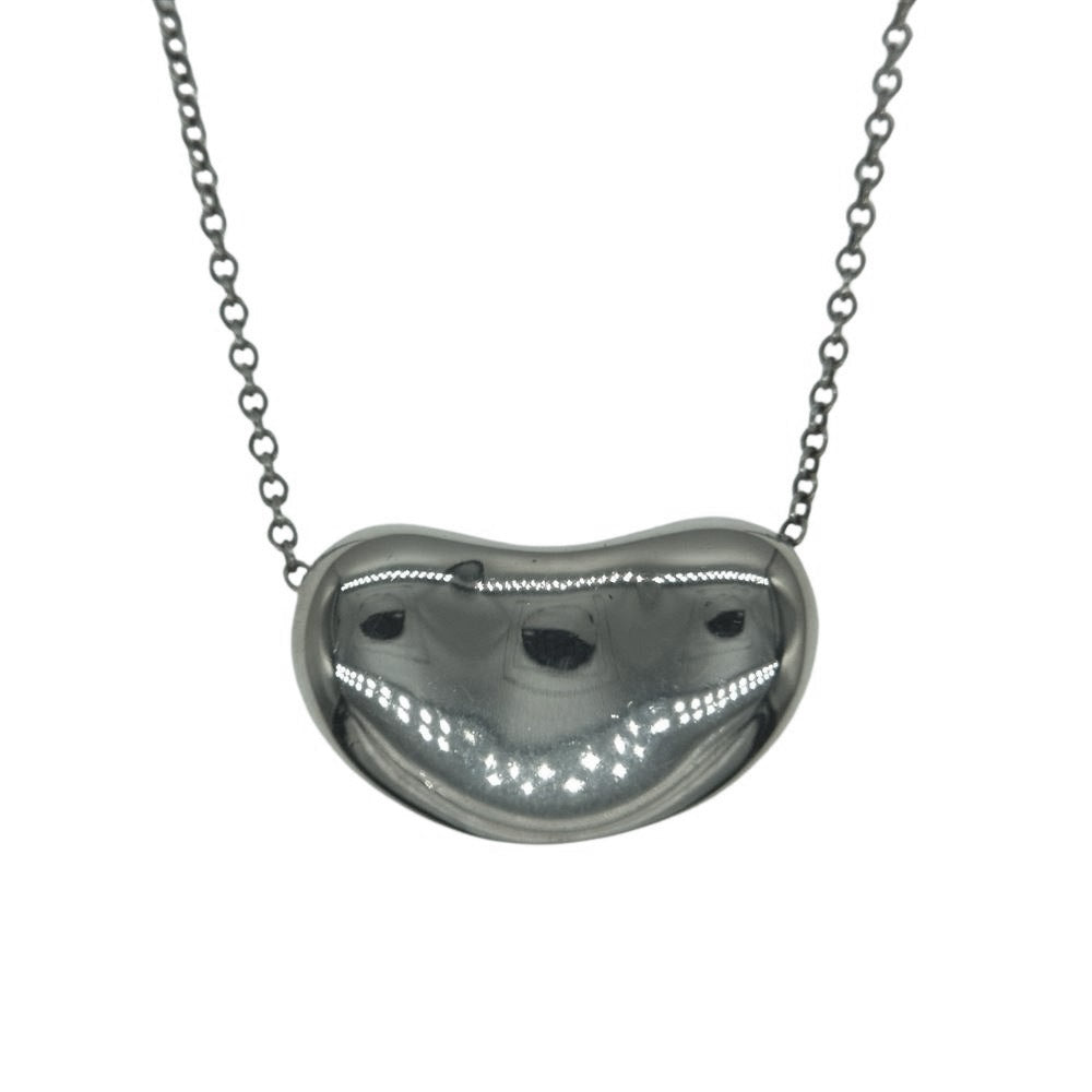 TIFFANY&Co. ティファニー エルサ ペレッティ ビーン デザイン シルバー ネックレス SILVE925 SV シルバー系【中古】