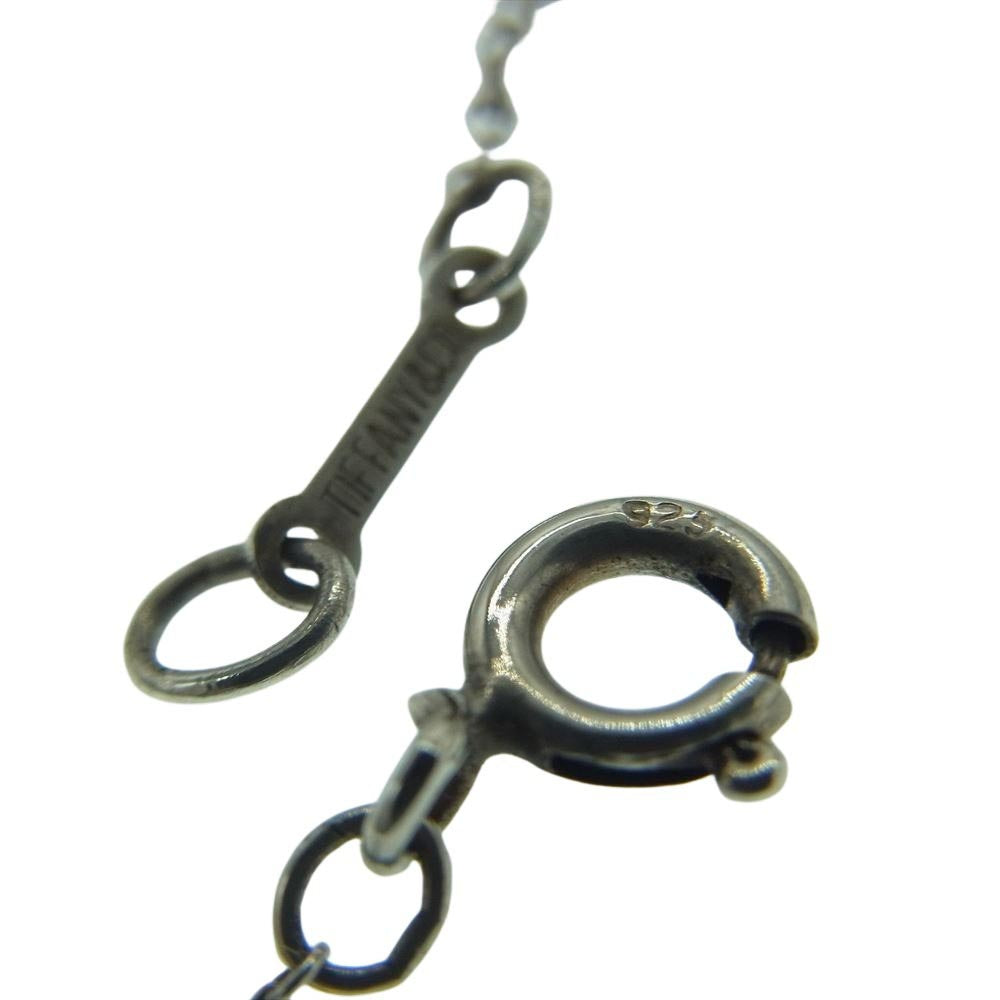 TIFFANY&Co. ティファニー エルサ ペレッティ ビーン デザイン シルバー ネックレス SILVE925 SV シルバー系【中古】