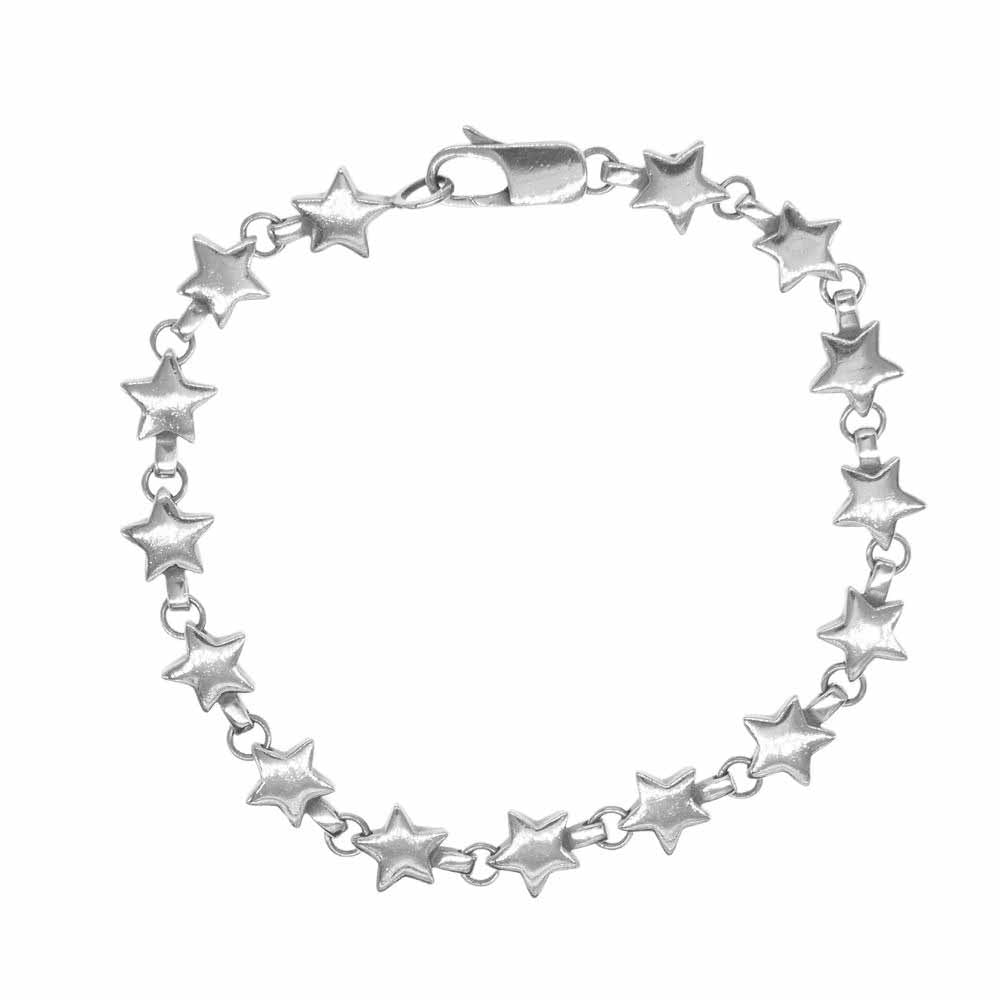 TIFFANY&Co. ティファニー Vintage ヴィンテージ パフスター シルバー ブレスレット 星 SILVE925 SV シルバー系【中古】