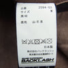 ISAMUKATAYAMA BACKLASH イサムカタヤマバックラッシュ 2094-03 ゴートレザー ハーフジップ シングル ライダース ジャケット ブラック系 M【美品】【中古】