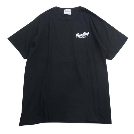 ポークチョップガレージサプライ THIS IS ORIGINAL ペイント プリント 半袖 Tシャツ ブラック系 L【中古】