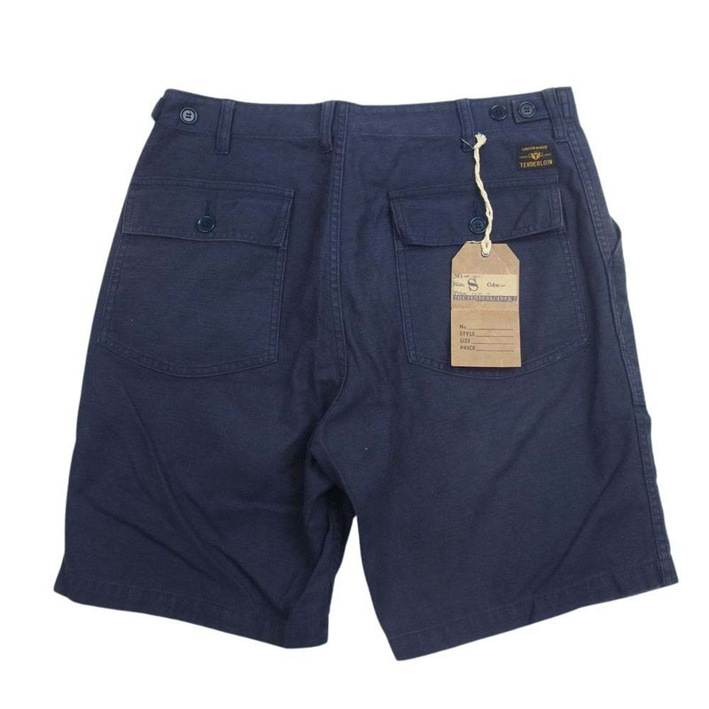 TENDERLOIN テンダーロイン T-ARMY SHORTS F アーミー ショーツ NAVY ネイビー系 S【中古】