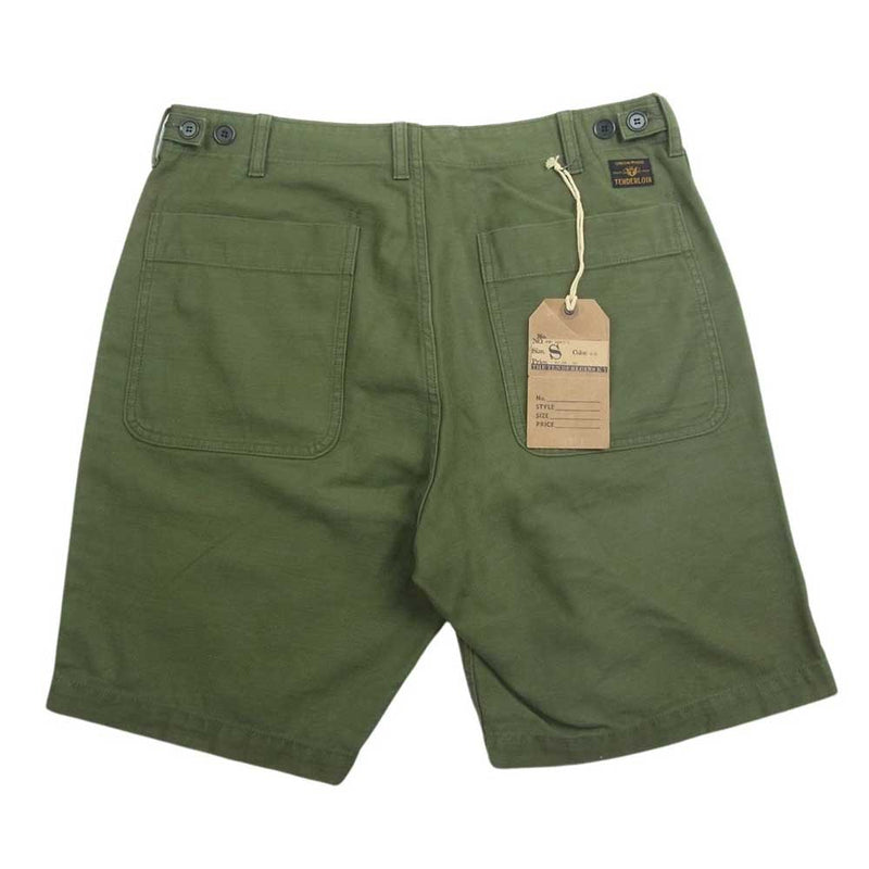 TENDERLOIN テンダーロイン T-ARMY SHORTS F アーミー ショーツ OLIVE オリーブ系 S【中古】