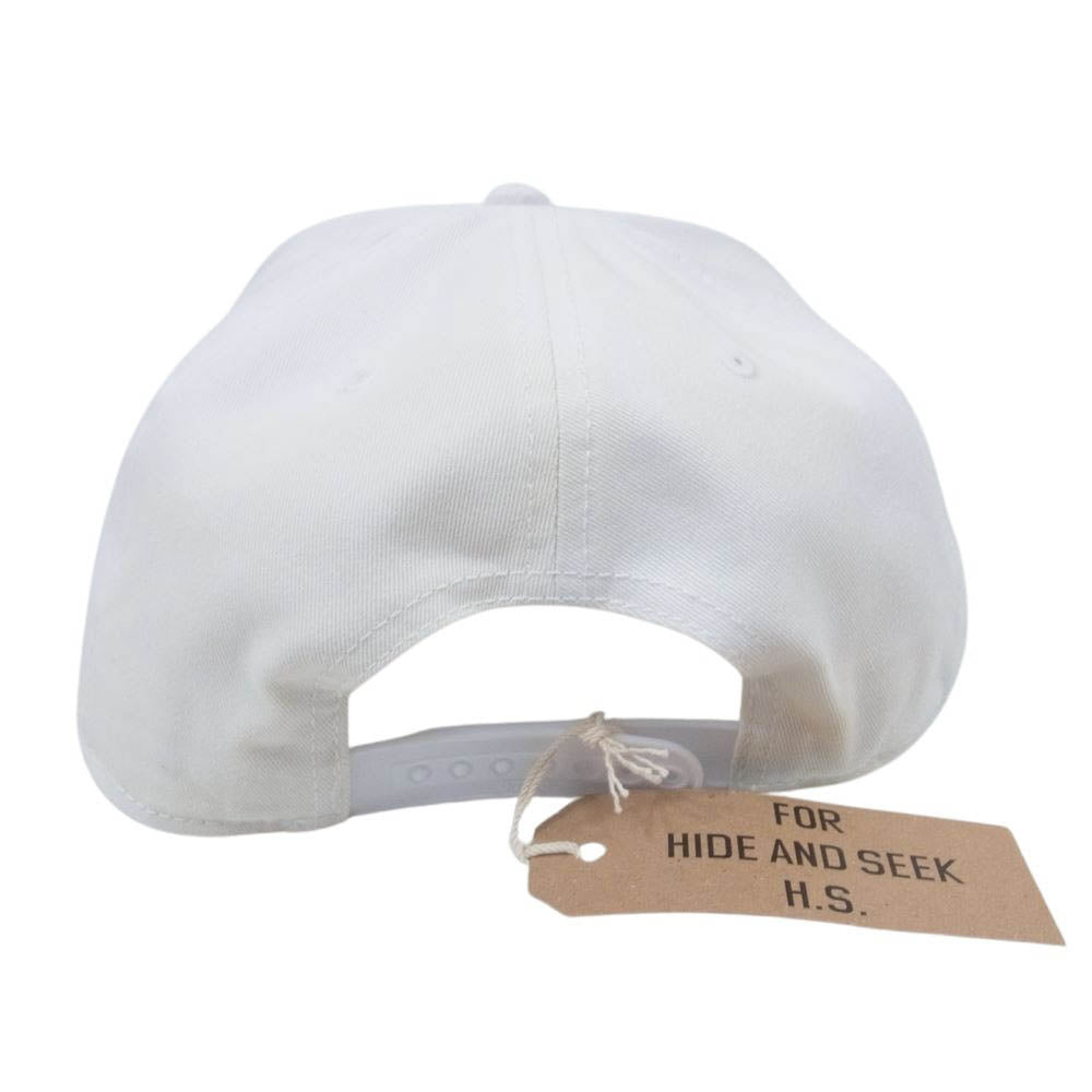 HideandSeek ハイドアンドシーク ONE OZ Baseball CAP ベースボール キャップ ホワイト系【中古】