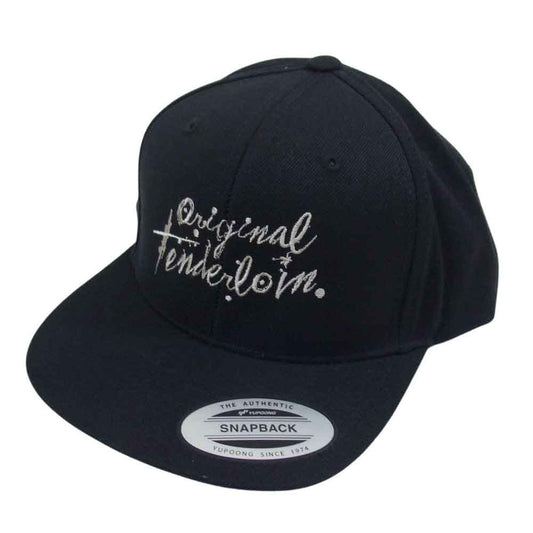 TENDERLOIN テンダーロイン 19AW CAP DLR 6パネル スナップバック ベースボール キャップ ブラック系 FREE【美品】【中古】