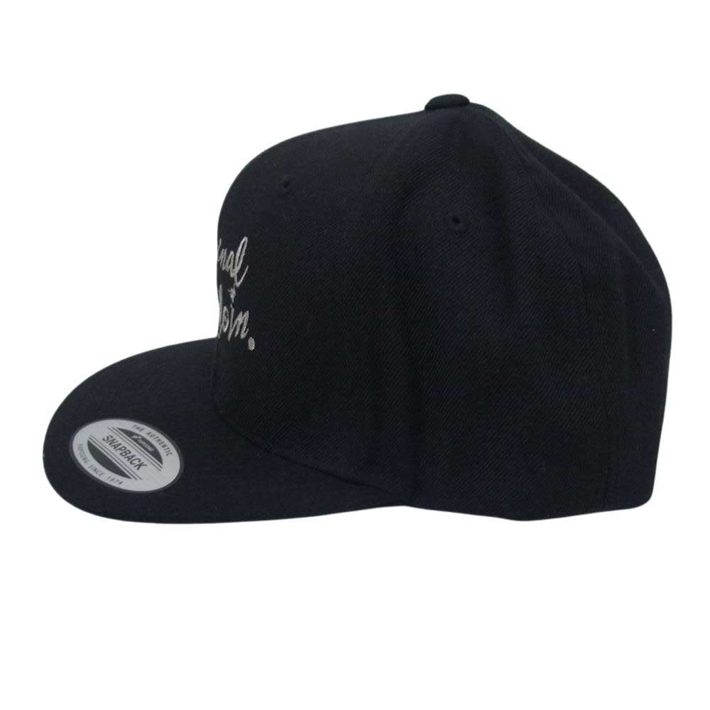 TENDERLOIN テンダーロイン 19AW CAP DLR 6パネル スナップバック ベースボール キャップ ブラック系 FREE【美品】【中古】