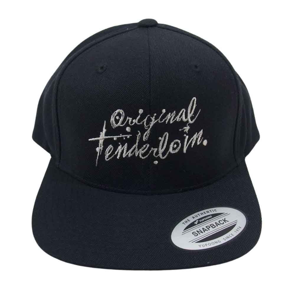 TENDERLOIN テンダーロイン 19AW CAP DLR 6パネル スナップバック ベースボール キャップ ブラック系 FREE【美品】【中古】