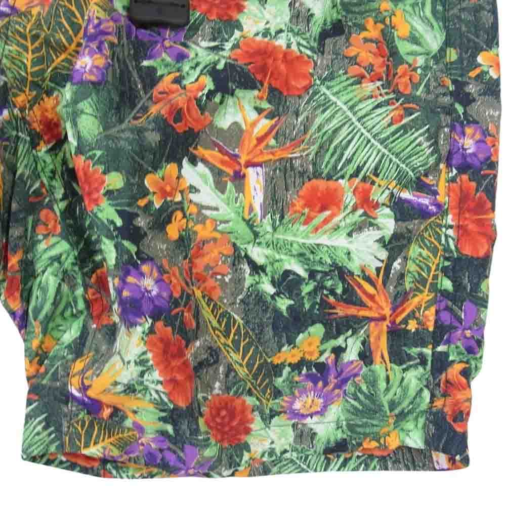 Columbia コロンビア PM4472 　 総柄 ハーフパンツ ショーツ ベルト付き グリーン系 M【中古】