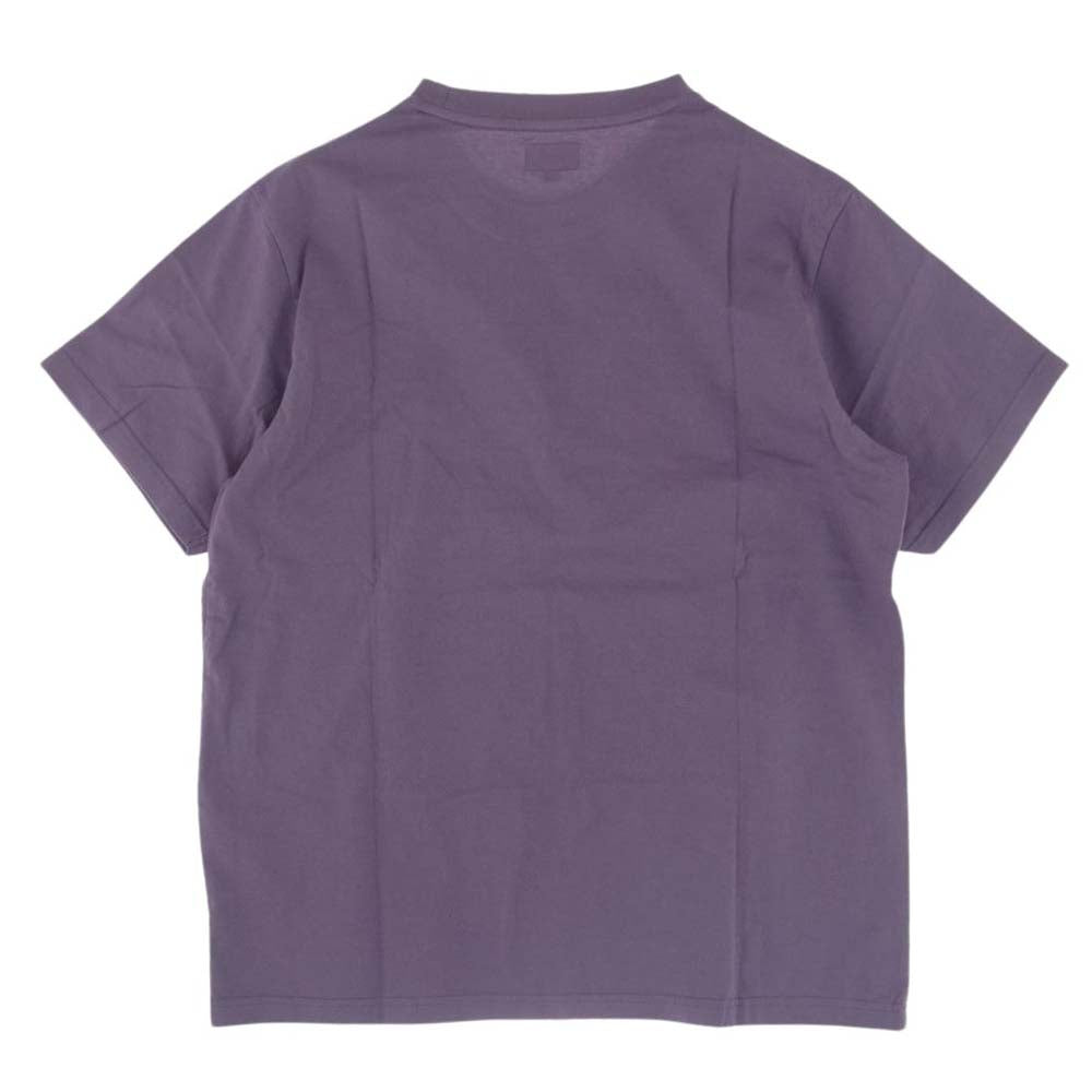 Supreme シュプリーム 19AW  Internationale S/S Top ロゴ プリント 半袖 Tシャツ パープル系 L【極上美品】【中古】