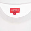 Supreme シュプリーム 18SS Split Logo S/S Top スプリット ロゴ刺繍 半袖 Tシャツ ホワイト系 ブラック系 L【極上美品】【中古】