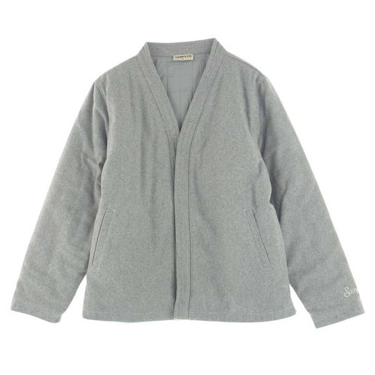 サンプルズ 24SS COLORLESS JACKET ジャケット HEATHER GRAY ヘザーグレー グレー系 XL【美品】【中古】