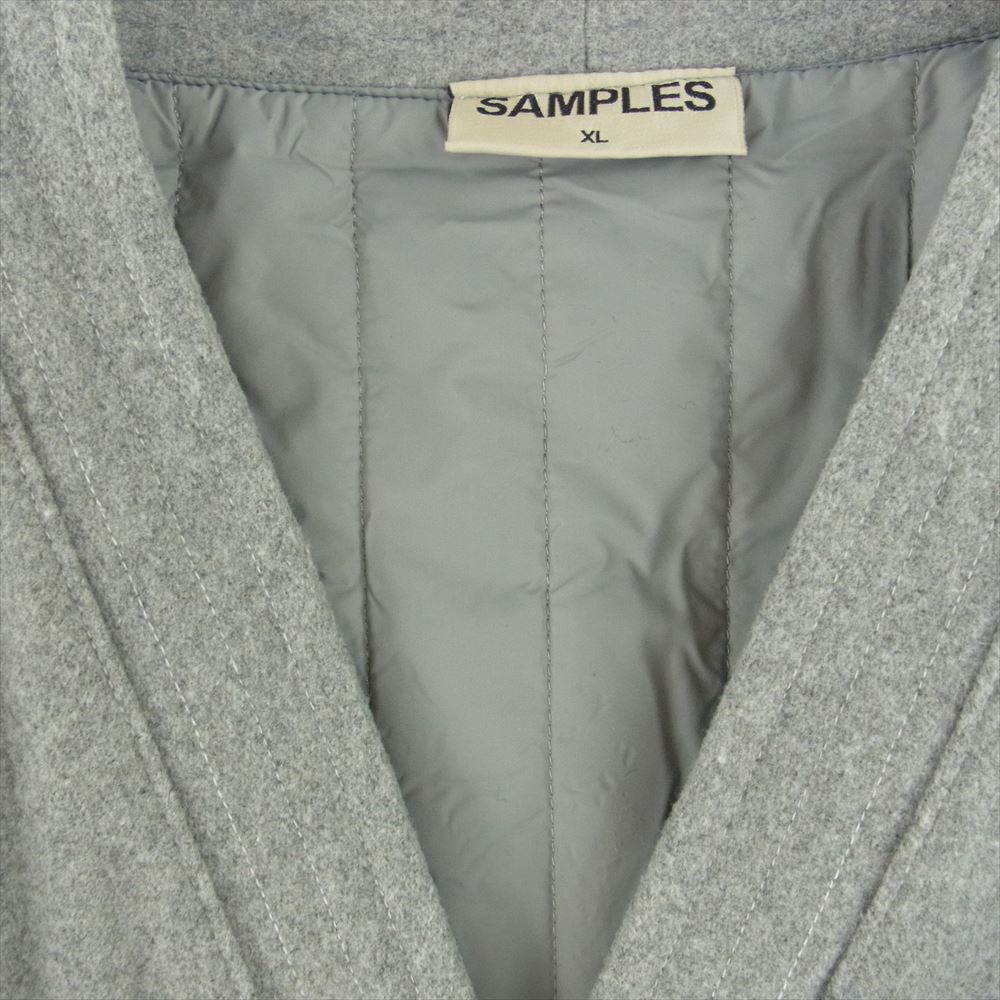 サンプルズ 24SS COLORLESS JACKET ジャケット HEATHER GRAY ヘザーグレー グレー系 XL【美品】【中古】
