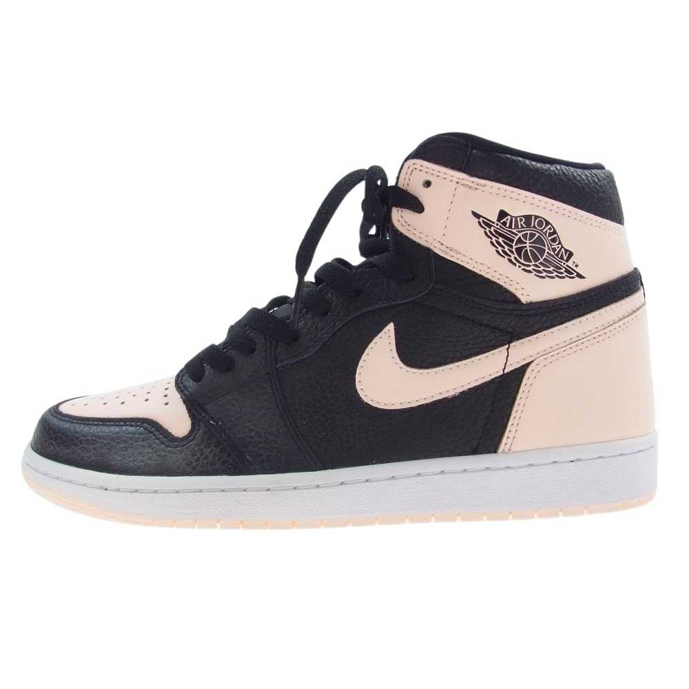 NIKE ナイキ 555088-081 AIR JORDAN 1 RETRO HIGH CRIMSON TINT AJ1 エアジョーダン1 レトロ クリムゾンティント ハイカット スニーカー  ブラック系 ピンク系 27cm【新古品】【未使用】【中古】