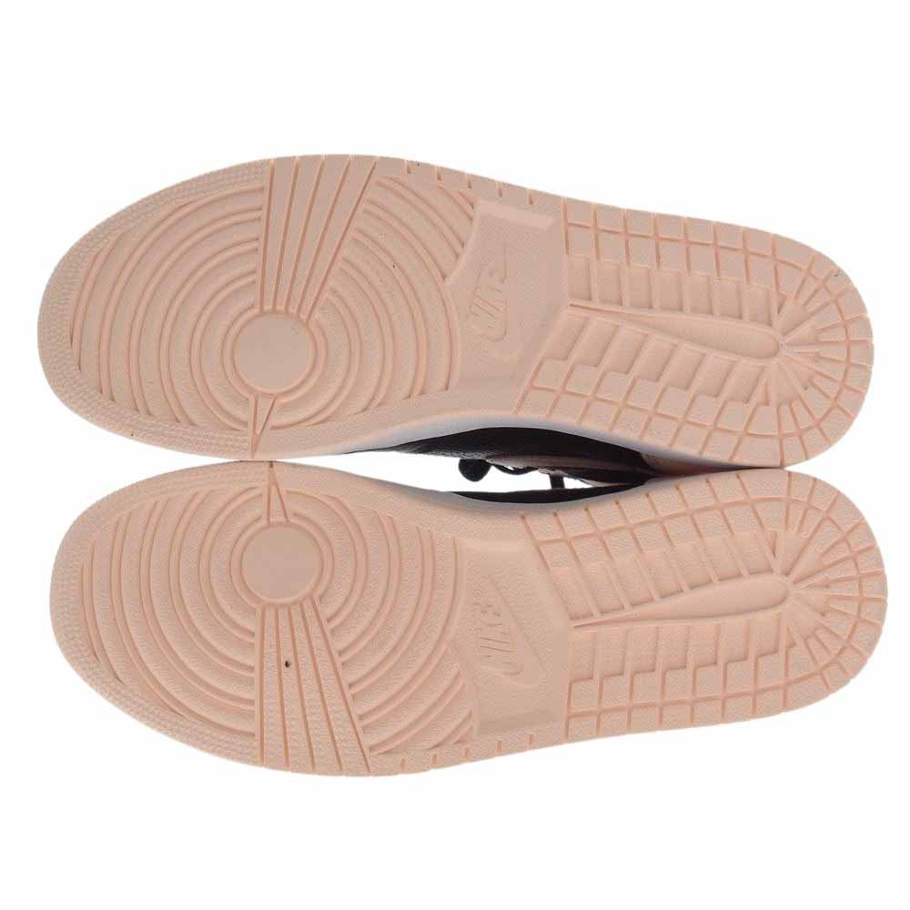 NIKE ナイキ 555088-081 AIR JORDAN 1 RETRO HIGH CRIMSON TINT AJ1 エアジョーダン1 レトロ クリムゾンティント ハイカット スニーカー  ブラック系 ピンク系 27cm【新古品】【未使用】【中古】