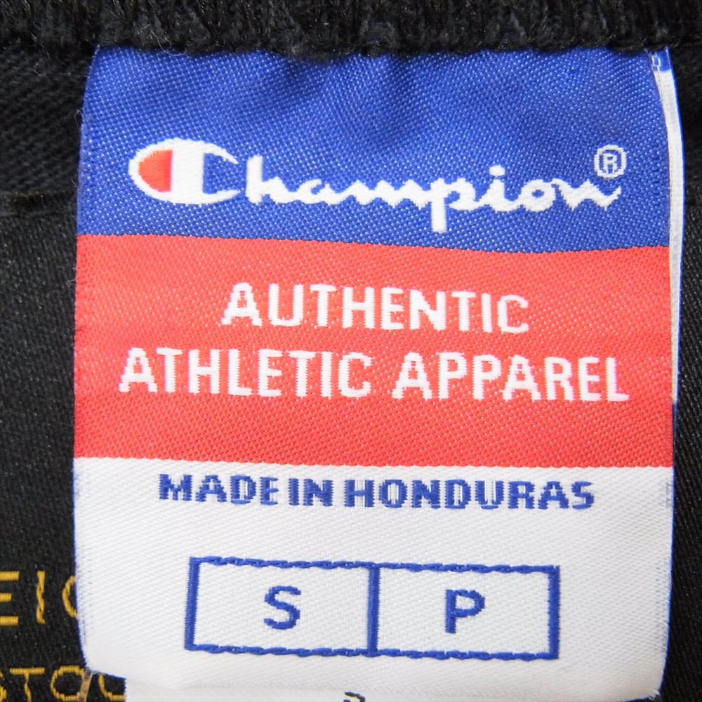 NEIGHBORHOOD ネイバーフッド × Champion チャンピオン ARMY アーミー マッドネス バックプリント 半袖 Tシャツ ブラック系 S【中古】