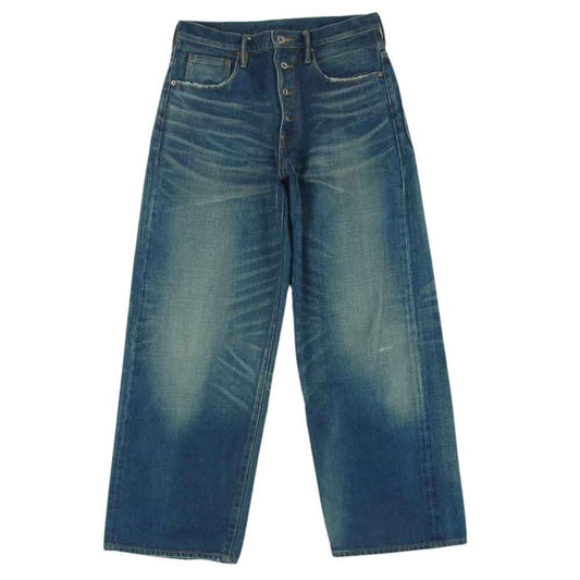 シュガーヒル 22AWPT03 MUSTY FADED CLASSIC DENIM PANTS フェード加工 デニム パンツ ジーンズ インディゴブルー系 32【中古】