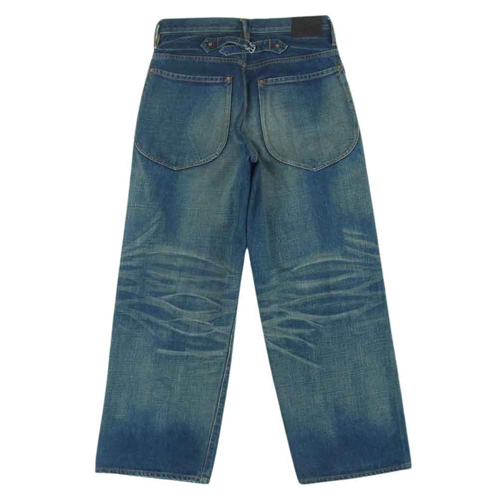 シュガーヒル 22AWPT03 MUSTY FADED CLASSIC DENIM PANTS フェード加工 デニム パンツ ジーンズ インディゴブルー系 32【中古】