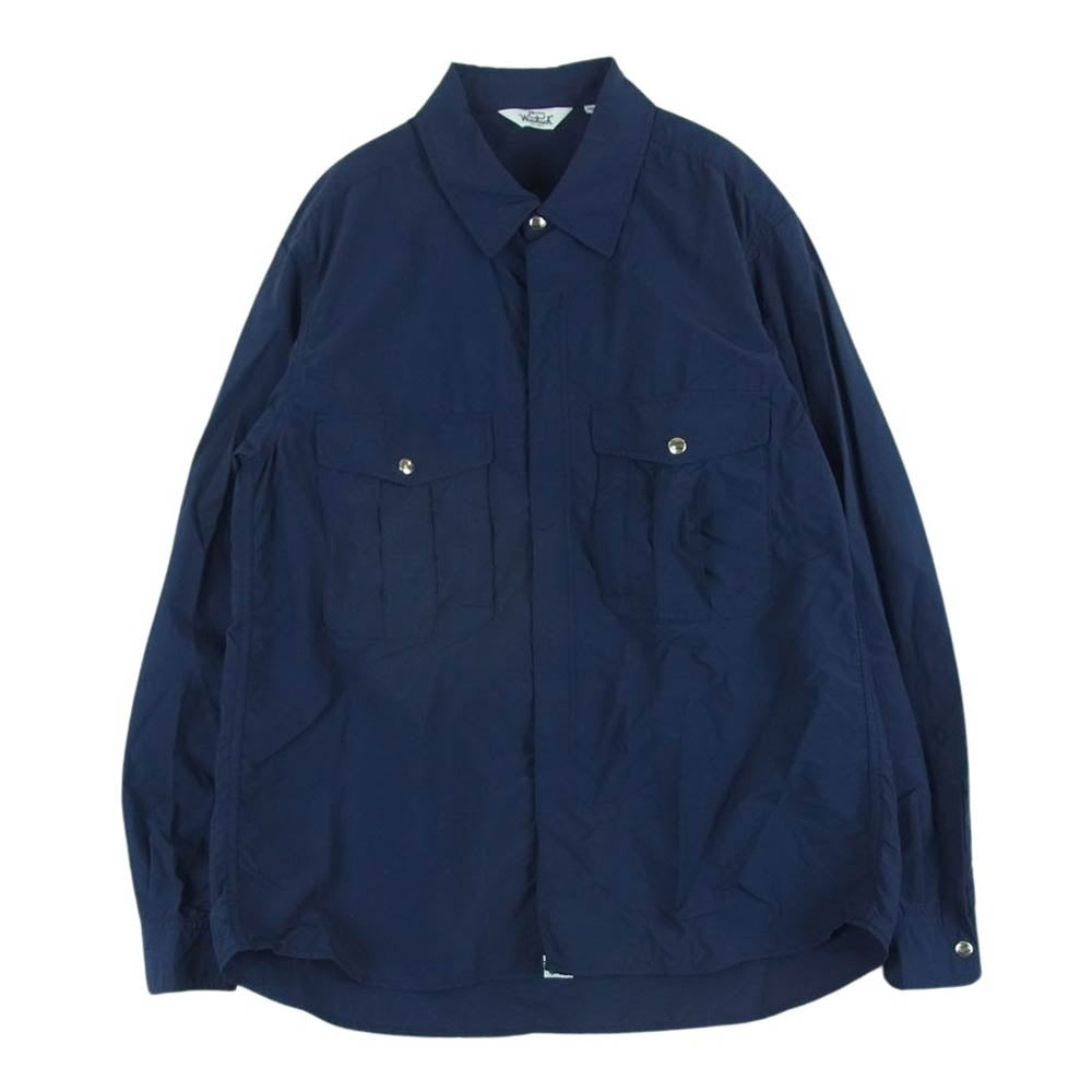 WOOLRICH ウールリッチ NOCAM1801 ナイロン TALON製ジップ ジップアップ ジャケット ダークネイビー系 S【中古】