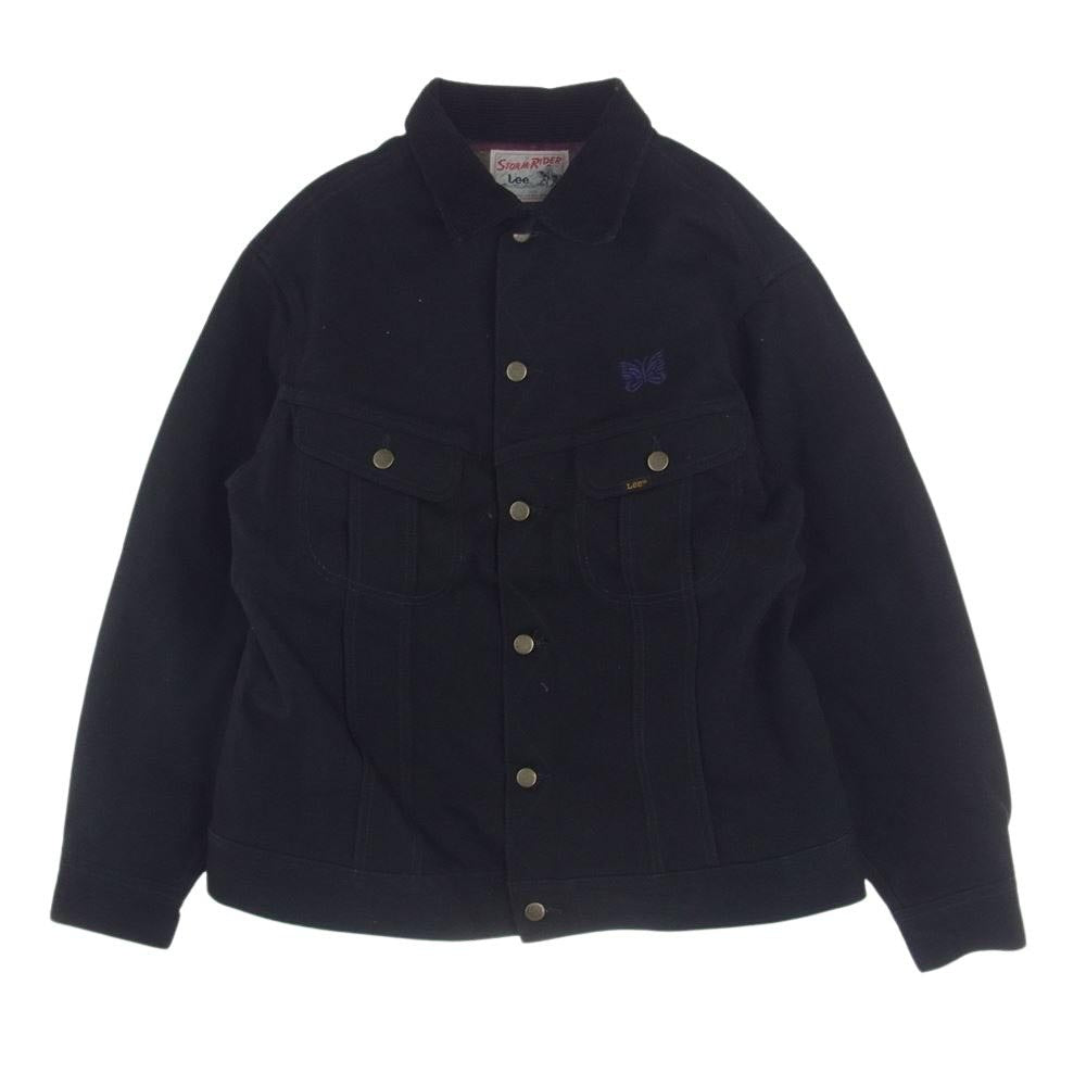 Needles ニードルス 19AW LB0352 Lee LJ Storm Rider ストームライダー ブランケット ブラック デニム ジャケット ブラック系 S【中古】