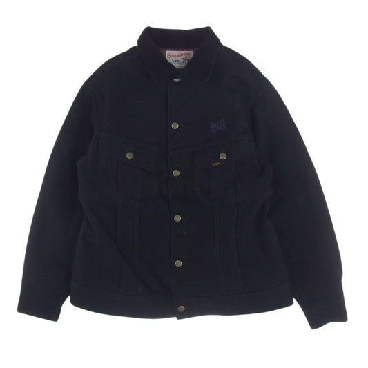 Needles ニードルス 19AW LB0352 Lee LJ Storm Rider ストームライダー ブランケット ブラック デニム ジャケット ブラック系 S【中古】