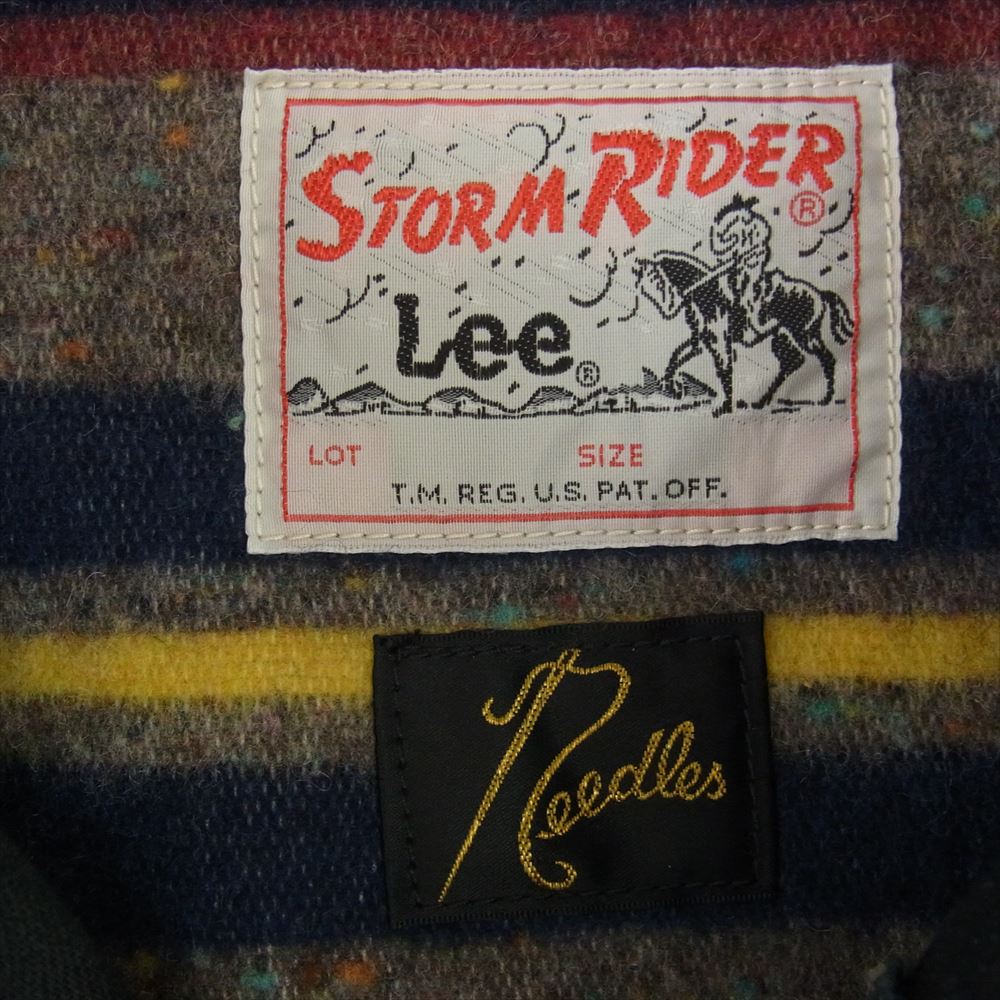 Needles ニードルス 19AW LB0352 Lee LJ Storm Rider ストームライダー ブランケット ブラック デニム ジャケット ブラック系 S【中古】