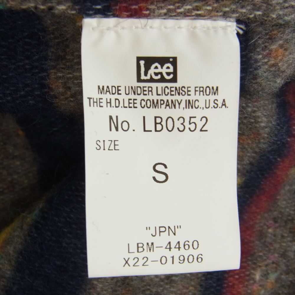 Needles ニードルス 19AW LB0352 Lee LJ Storm Rider ストームライダー ブランケット ブラック デニム ジャケット ブラック系 S【中古】