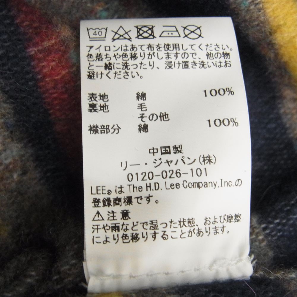 Needles ニードルス 19AW LB0352 Lee LJ Storm Rider ストームライダー ブランケット ブラック デニム ジャケット ブラック系 S【中古】