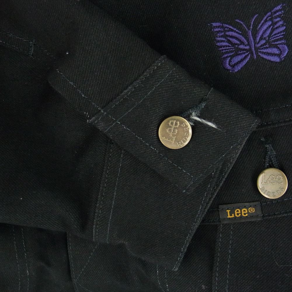 Needles ニードルス 19AW LB0352 Lee LJ Storm Rider ストームライダー ブランケット ブラック デニム ジャケット ブラック系 S【中古】