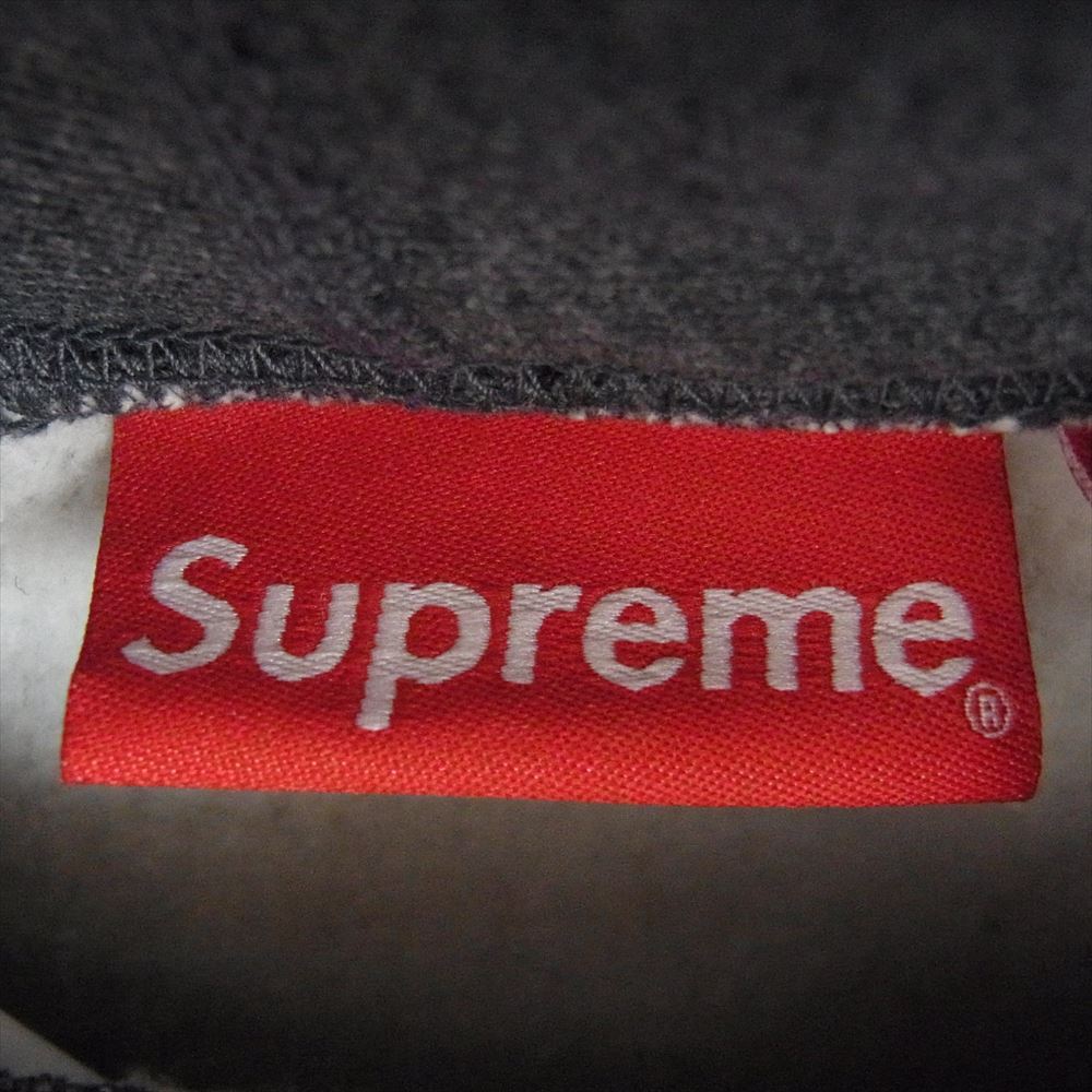 Supreme シュプリーム 21AW  Box Logo Hooded Sweatshirt ボックス ロゴ フーデッド スウェット シャツ パーカー グレー系 M【極上美品】【中古】