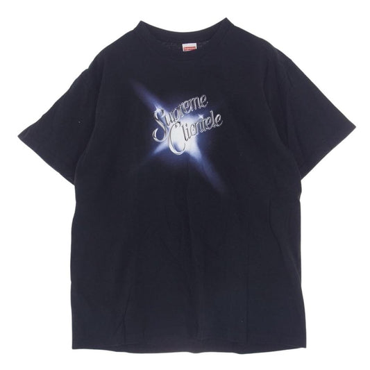 Supreme シュプリーム 20AW Clientele Tee クライアンテル プリント Tシャツ 半袖  ブラック系 L【中古】