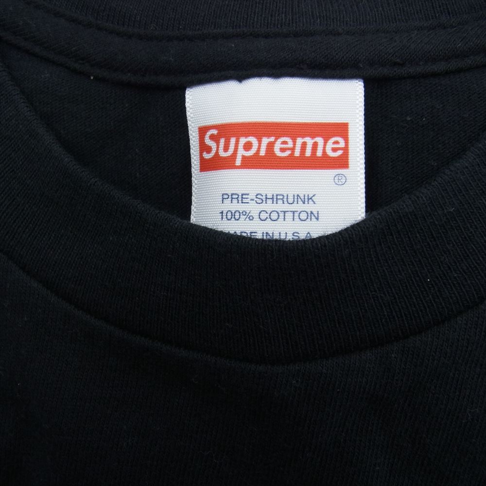 Supreme シュプリーム 20AW Clientele Tee クライアンテル プリント Tシャツ 半袖  ブラック系 L【中古】