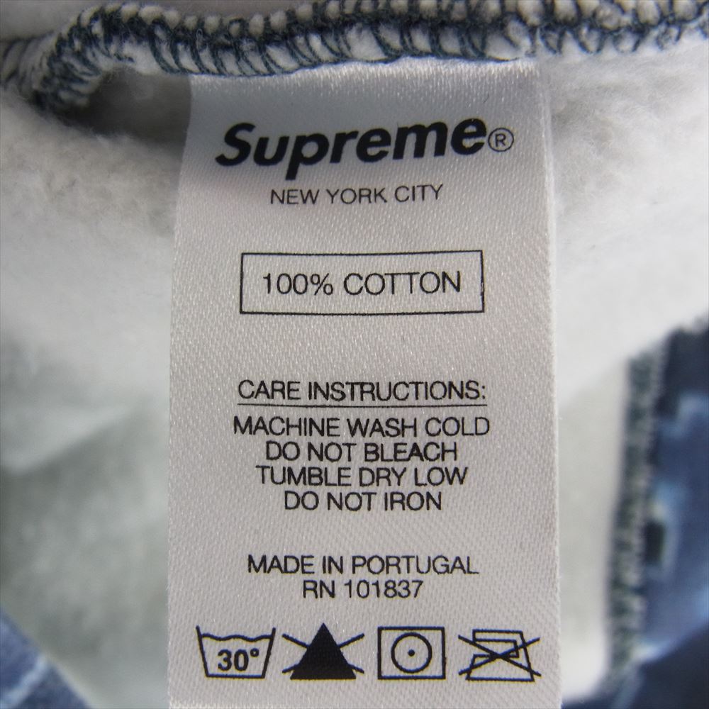 Supreme シュプリーム 20AW Blocks Hooded Sweatshirt ブロックス フーデッド スウェットシャツ パーカー M【極上美品】【中古】