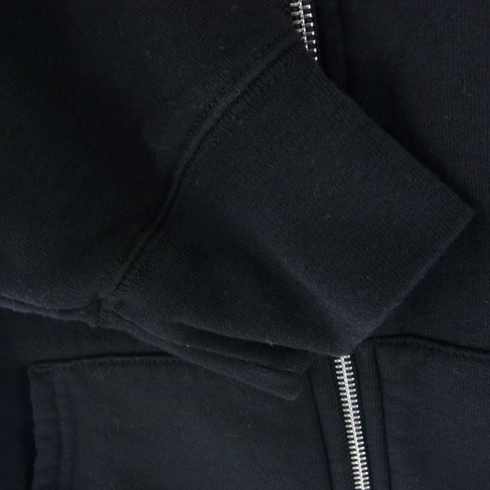 Supreme シュプリーム 18SS Jet Sleeve Zip Up Hooded Sweatshirt ジェットスリーブ ジップアップ フーデッド スウェットシャツ パーカー ブラック系 M【極上美品】【中古】