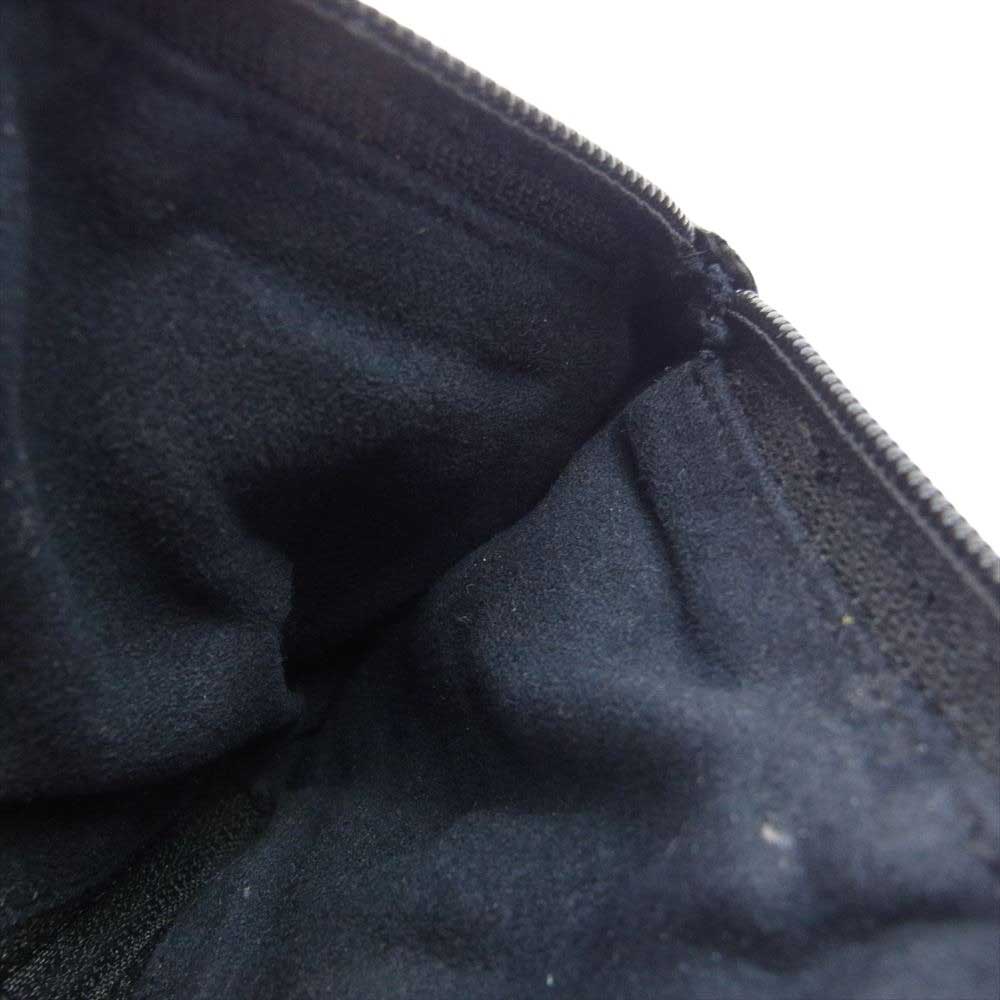 CHROME HEARTS クロムハーツ（原本無） CHプラスパッチ ダガージップ レザー アイウェアケース サングラスケース 眼鏡ケース ブラック系【中古】