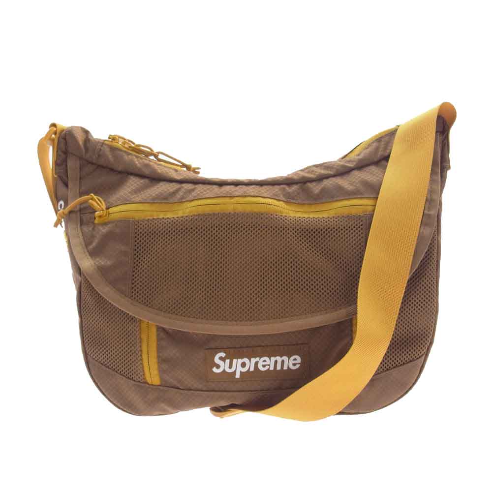 Supreme シュプリーム 22SS  SMALL MESSENGER BAG スモールメッセンジャーバッグ  ショルダーバッグ  ブラウン系【中古】