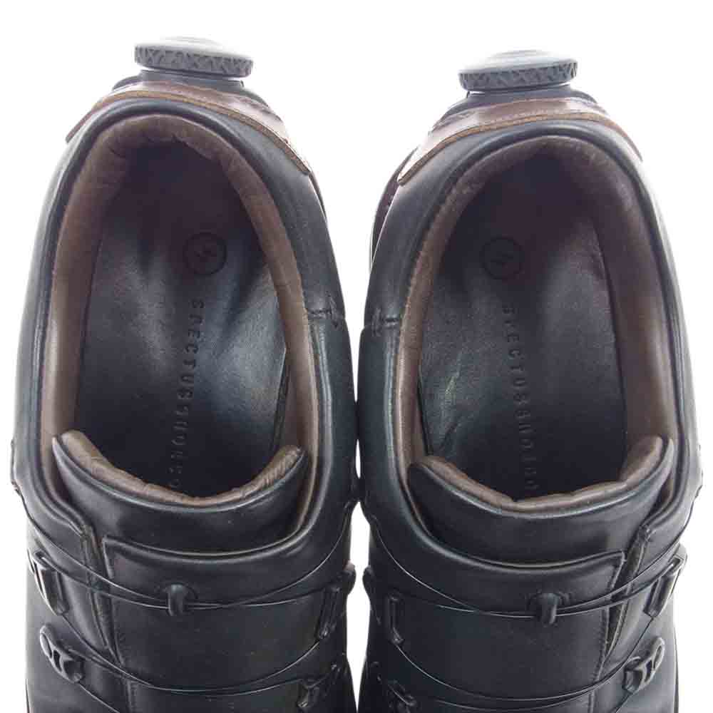 スペクタスシューコー SSCI71200B boa搭載 lacing system vibram ビブラムソール ブーツ ブラック系 25.5cm【中古】