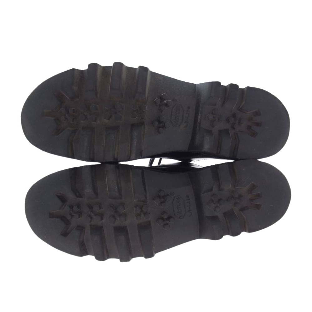 ソフィードール FRANK Vibram ビブラムソール レザー シューズ ダークブラウン系 40.5【中古】