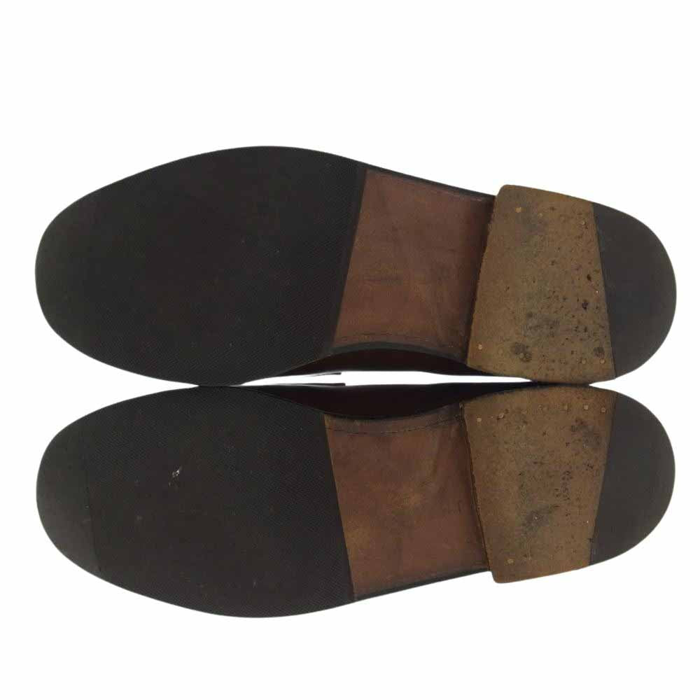 J.M WESTON ジェイエムウエストン #180 旧ロゴ Signature Loafer シグニチャー レザー ローファー ブラウン系 4D【中古】