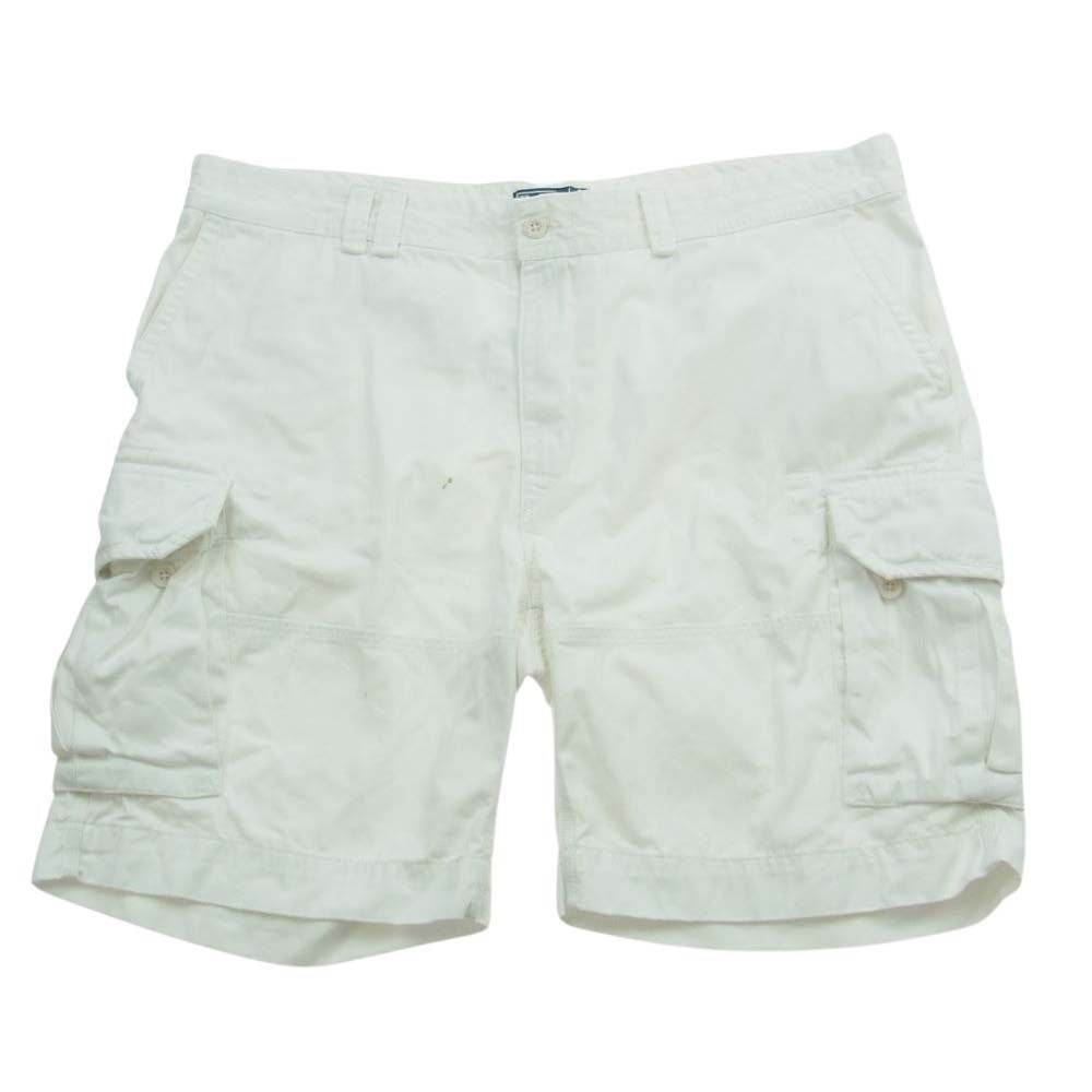 POLO RALPH LAUREN ポロ・ラルフローレン 6ポケット カーゴ ショーツ 白系 ホワイト系 44B【中古】