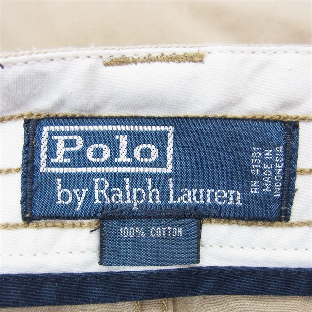 POLO RALPH LAUREN ポロ・ラルフローレン 6ポケット カーゴ ショーツ ベージュ系 46B【中古】