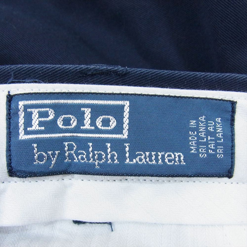 POLO RALPH LAUREN ポロ・ラルフローレン マルチ ポニー刺繍 ショーツ ネイビー系 44T【中古】
