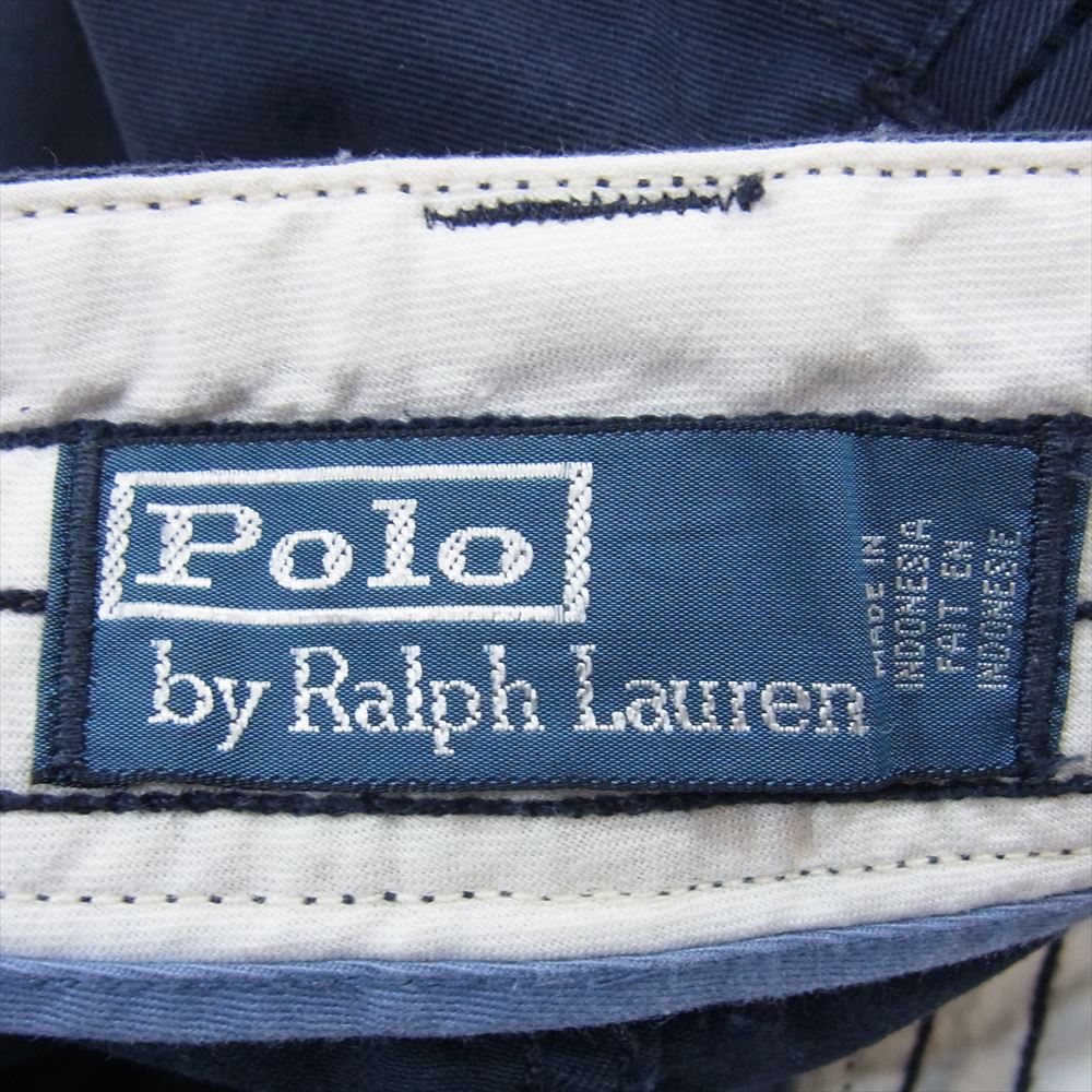 POLO RALPH LAUREN ポロ・ラルフローレン 6ポケット カーゴ ショーツ ネイビー系 44T【中古】