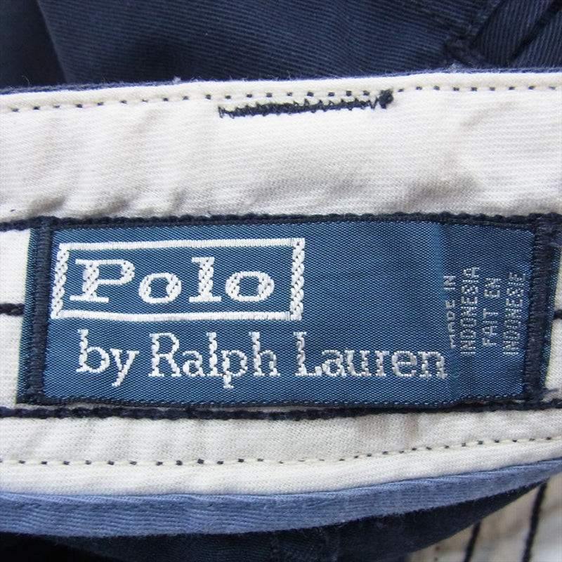 POLO RALPH LAUREN ポロ・ラルフローレン 6ポケット カーゴ ショーツ ネイビー系 44T【中古】