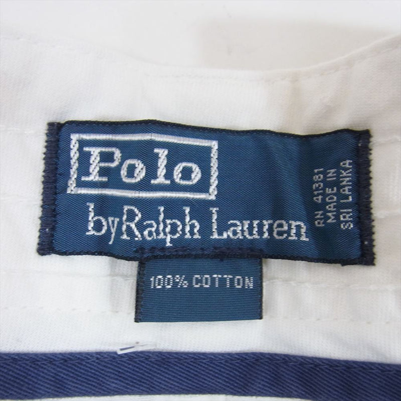 POLO RALPH LAUREN ポロ・ラルフローレン big&tall 6ポケット カーゴ ショーツ 白系 ホワイト系 44B【極上美品】【中古】