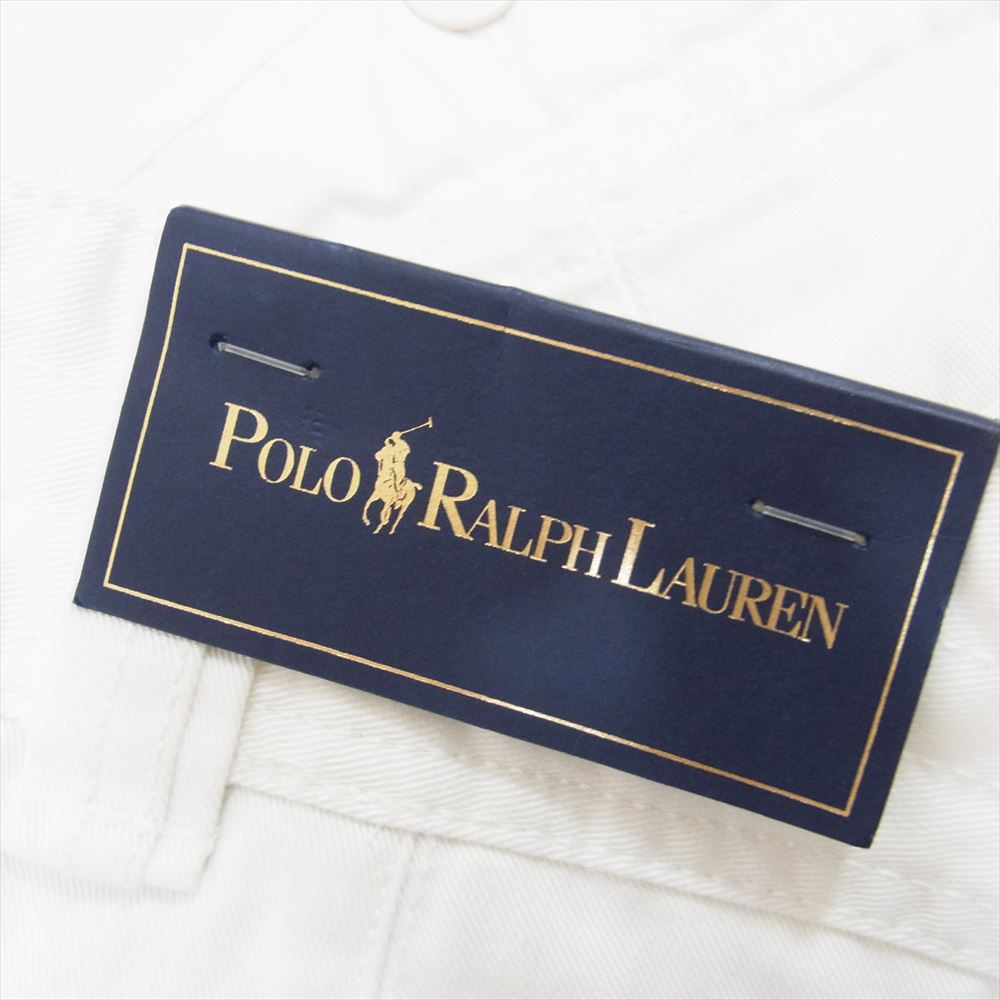 POLO RALPH LAUREN ポロ・ラルフローレン big&tall 6ポケット カーゴ ショーツ 白系 ホワイト系 44B【極上美品】【中古】