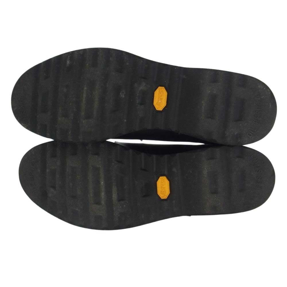 LOST CONTROL ロストコントロール PLAIN TOE プレーントゥ シューズ ブラック系 26.5cm程度/8.5インチ【中古】